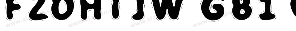 FZDHTJW GB1 0字体转换